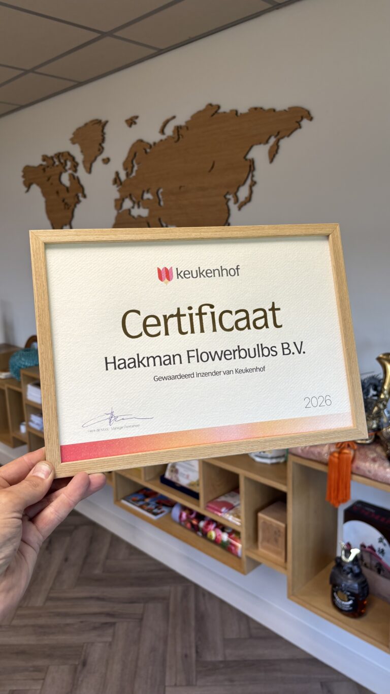 Trots op onze jarenlange samenwerking met Keukenhof